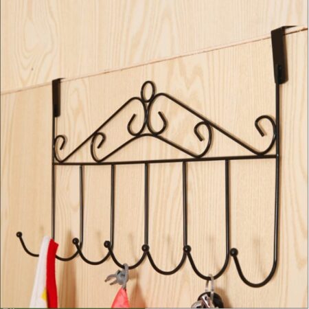 Door Hanger with 7 Hooks for Effortless Organization
