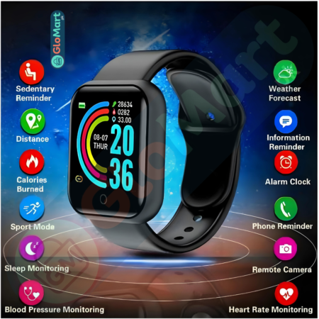 VIXEN D20 Smart Watch - Model M7