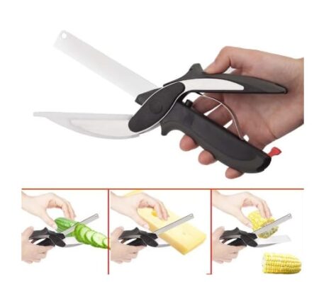 Clever Cutter - 2-in-1 Kitchen Scissors for Precision Cutting