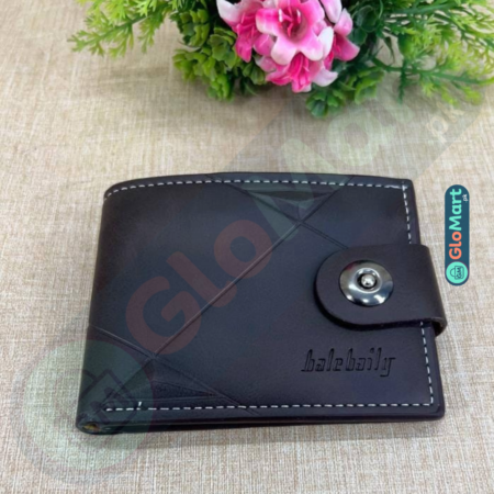 Men's Leather Textured Bifold Wallet