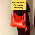 Glomart Product image 3 Pcs Women’s PU Leather Handbag red glomart pk