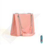Sydney Synthetic Leather Casual Shoulder Bag, Pink