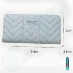 Glomart Product image Women’s Rexine Leather Plain Zipper Wallet glomart pk (2)