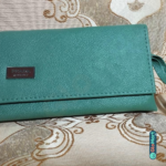 Glomart Product image Women’s Rexine Leather Plain Zipper Wallet glomart pk (2)