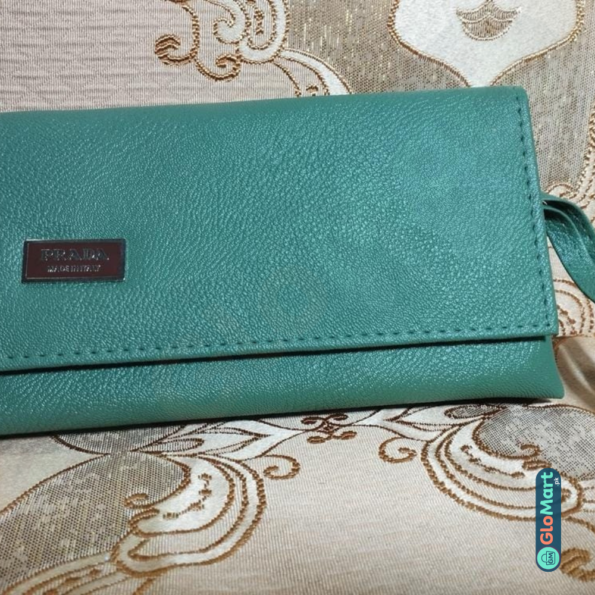 Glomart Product image Womens Rexine Leather Plain Zipper Wallet glomart pk 2