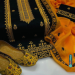Glomart Product image 4-piece unstitched cotton lawn embroidered suit