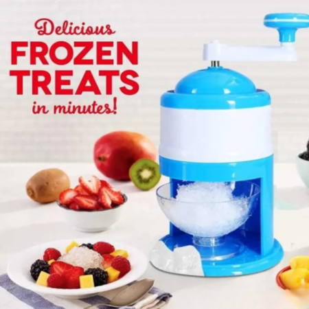 Ice Gola Machine / Handle DIY Manual Multifunction Portable Ice Slush Maker