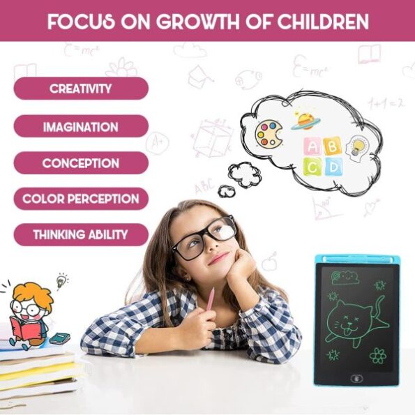 LCD Writing Tablet Drawing Pad 8.5 Inch Portable for Kids Drawing - Image 6