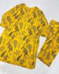 2-pcs-womens-stitched-petal-print-lawn-casual-wear-for-women – 1