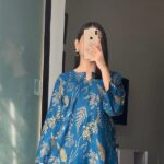 2-pcs-womens-stitched-petal-print-lawn-casual-wear-for-women – 1