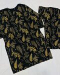 2-pcs-womens-stitched-petal-print-lawn-casual-wear-for-women – 1