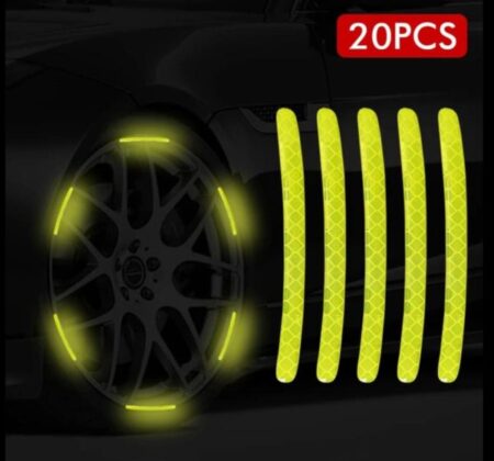 Wheel Center Reflective Stickers Stripe | Wheel Hub Sticker For Car, Bicycle, Motorcycle