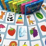 32-pcs-montessori-toddler-card-matching-education-puzzle-toy-cartoon-jigsaw-random-shape-puzzle – 1
