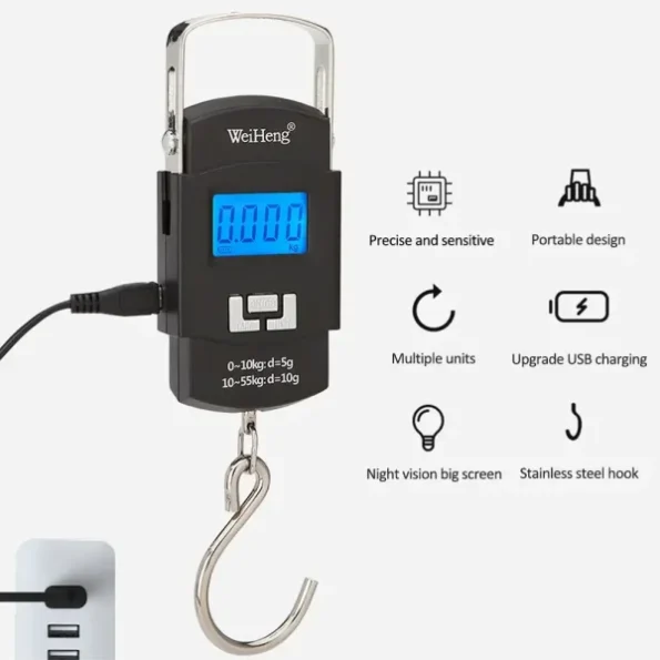 50kg Digital Led Screen Weighing Machine Digital Weighing Machine - Image 3