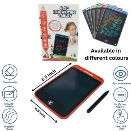 (6.5 Inch Multi Color) Electronic Slate Learning Toys And Gadgets For Kids