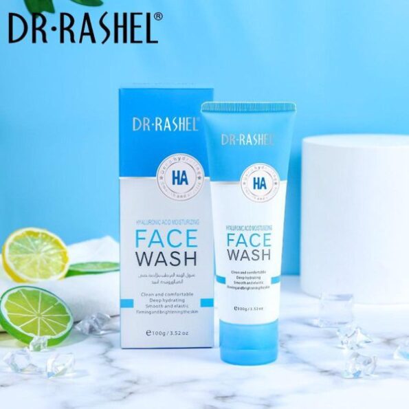 Dr Rashel Hyaluronic Acid Moisturizing And Smooth Face Wash 100g 2 Dr Rashel Hyaluronic Acid Moisturizing And Smooth Face Wash 100g - Image 2