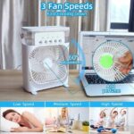 Emboss Button ,(big Size 10) Portable Air Conditioner Fan