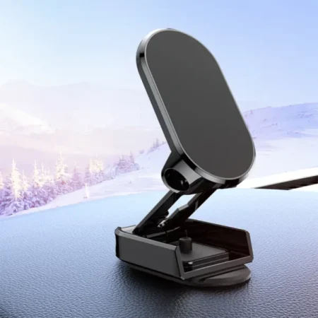 Folding Car Mobile Phone Bracket Base Strong Magnetic  Holder
