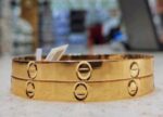 gold-love-bangle-bracelet-kara-bracelet-for-women-girls-women-jewelry-women-fashion – 1