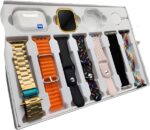 i20-ultra-max-smart-watch-premium-quality-2-3-big-display-screen-watch-for-men-women-watch-for-kids-watch-for-boys-airpods-7-straps-in-box-10-in-1-random-color – 1