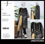 “junaid Jamshed” Printed Lawn | Unstitched Collection 3 Pieces Casual Wear| Summer
