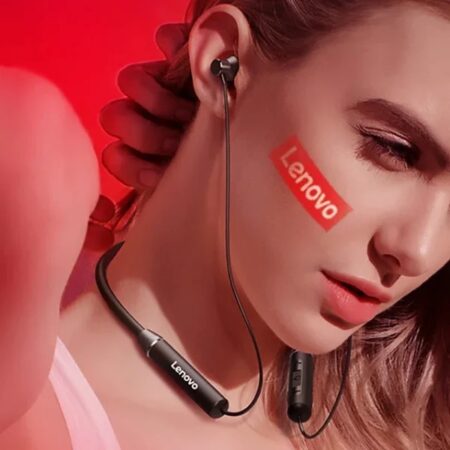 Lenovo He05 Bluetooth 5.0 Earphones  Magnetic Neckband Headset