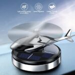 Silver Color Car Aroma Diffuser Air Freshener Solar Power Car Dashboard