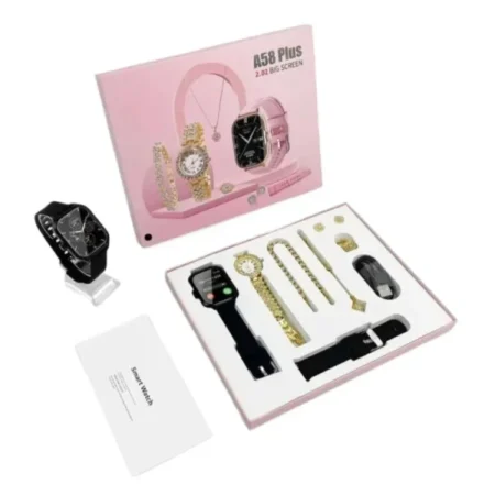 Smartwatch For Women, 6 In 1 A58 Plus New Arrival