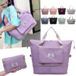 women-travel-foldable-shoulder-bag-patchwork-tote-bag-casual-large-capacity-fashion-handbag-random-color – 1