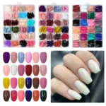 576-pcs-nails-with-box-reusable-artificial-nails-24-different-colours-beautiful-fake-nails-american-nail-for-girls-women-random-color – 5