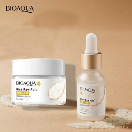 Rice Whitening Cream & Serum Deal