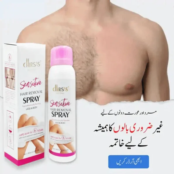 Chirs’s Fast Effective & Painless Hair Removal Spray For Legs & Body - Image 5