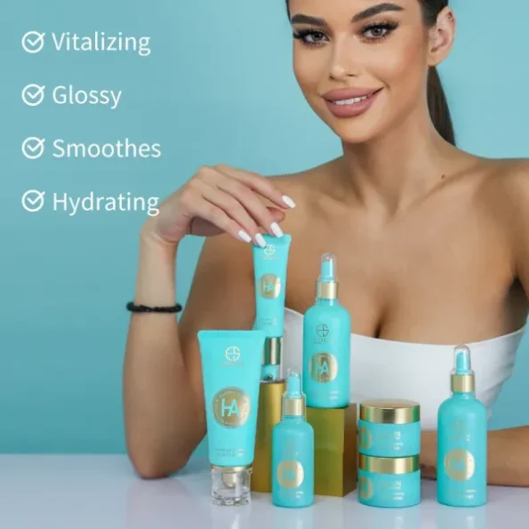 Estelin Hyaluronic Acid Hydrating & Vitalizing Skin Care Set – 7 Pcs Set 4 Estelin Hyaluronic Acid Hydrating & Vitalizing Skin Care Set – 7 Pcs Set - Image 4