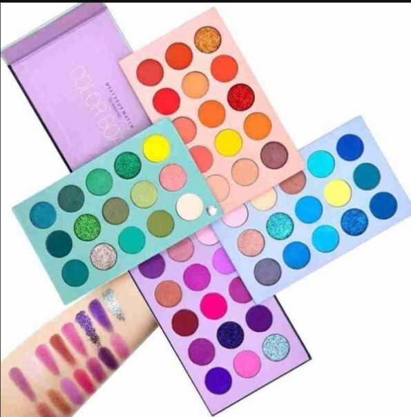 Eye Shadow 4 In 1 Palette, 60 Shades - Image 4