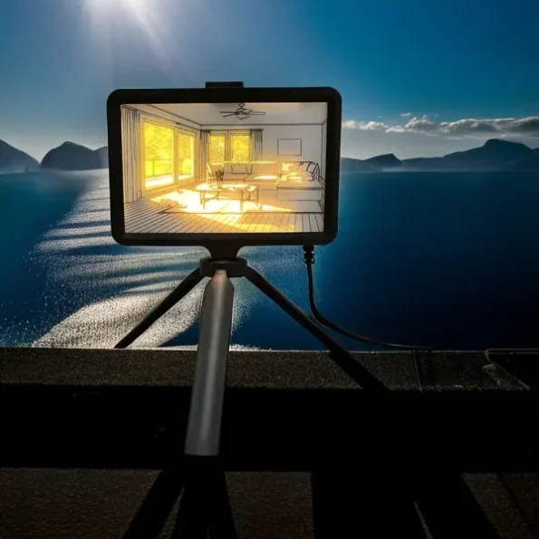 Glowing Art Photo Frame Desktop Decorative Lights - Image 11
