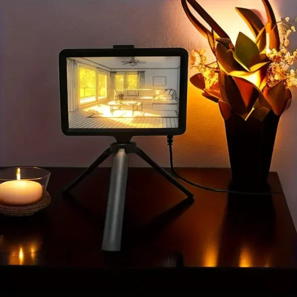 Glowing Art Photo Frame Desktop Decorative Lights - Image 4