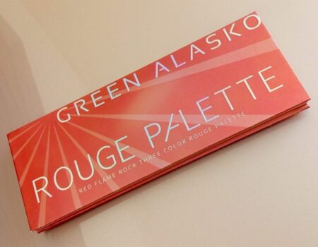 Green Alasko Quicksand Rouge Blush Palette