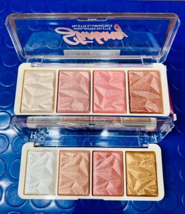 Hudabomei Strabing Highlighter Palett & Pallet Illuminatrice ( Imported ) 4 Hudabomei Strabing Highlighter Palett & Pallet Illuminatrice ( Imported ) - Image 4