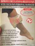 Leg Massager – Cell Operated Vibration Massage for Deep Muscle Relief 1