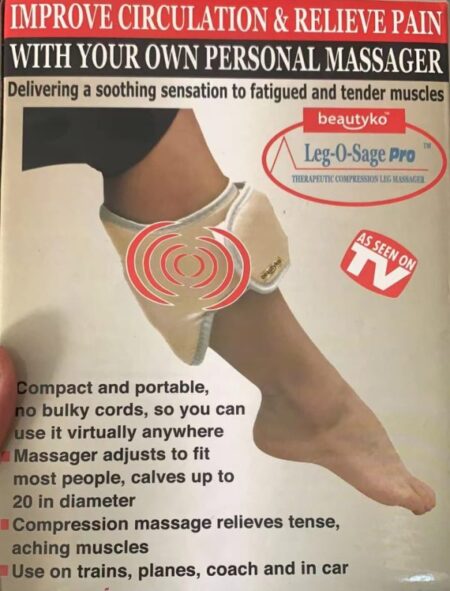 Leg Massager – Cell Operated Vibration Massage for Deep Muscle Relief 1