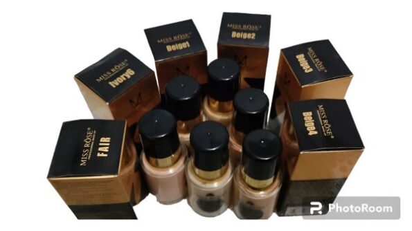 Miss Rose Professional Makeup Liquid Foundation 1 - Image 6