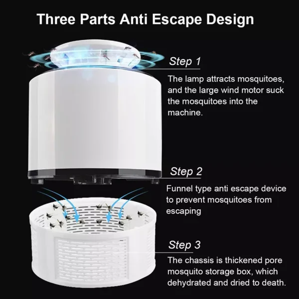Electronic Led Mosquito And Insect Killer Electric Mosquito Killer Device Trap Machine - Image 5