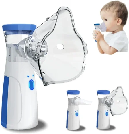 Portable Handheld Mesh Nebulizer For Adults & Kids Or Infants 2