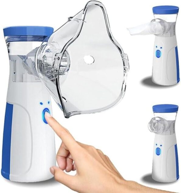 Portable Handheld Mesh Nebulizer For Adults & Kids Or Infants 2 4 Portable Handheld Mesh Nebulizer For Adults & Kids Or Infants 2 - Image 4