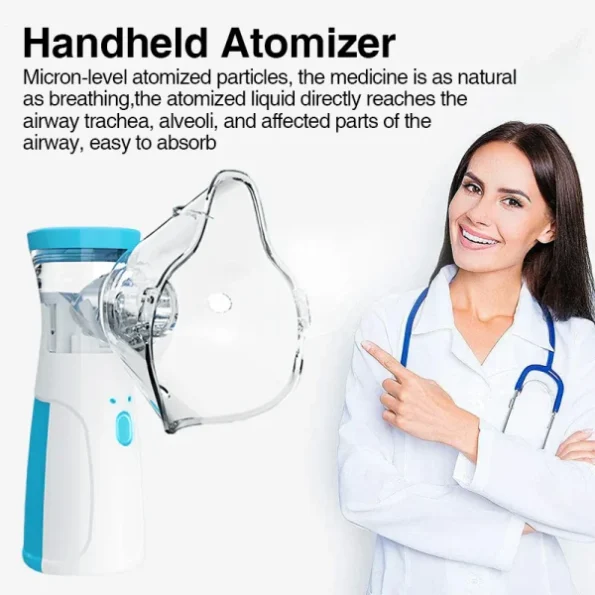 Portable Handheld Mesh Nebulizer For Adults & Kids Or Infants 2 6 Portable Handheld Mesh Nebulizer For Adults & Kids Or Infants 2 - Image 6