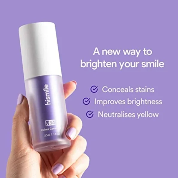 Teeth Brightening Hismiles V34 Colour Corrector Serum (30ml) 9 Teeth Brightening Hismiles V34 Colour Corrector Serum (30ml) - Image 9