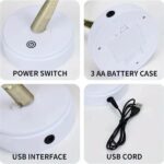 tree-led-light-usb-table-lamp-adjustable-touch-switch-diy-artificial-xmas-tree-fairy-night-light-home-decoration-1pc – 6