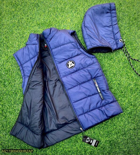 Men's Sleeveless Puffer Jacket - Image 4