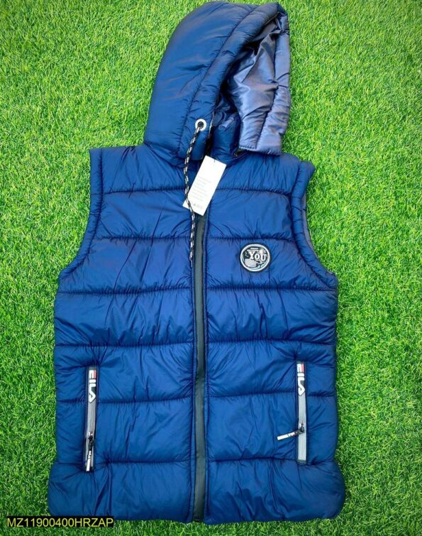 Men's Sleeveless Puffer Jacket - Image 3