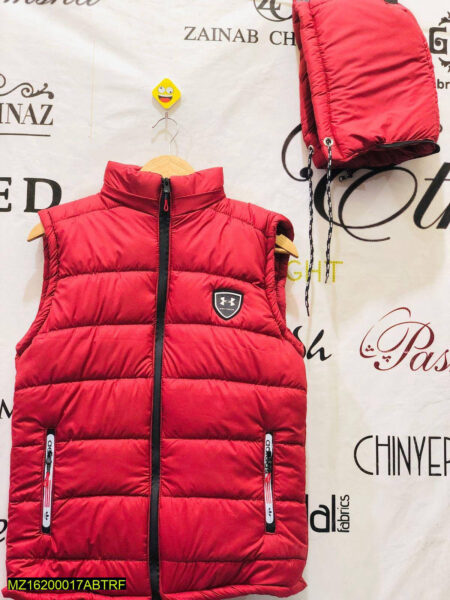 Sleeveless Parachute Jacket